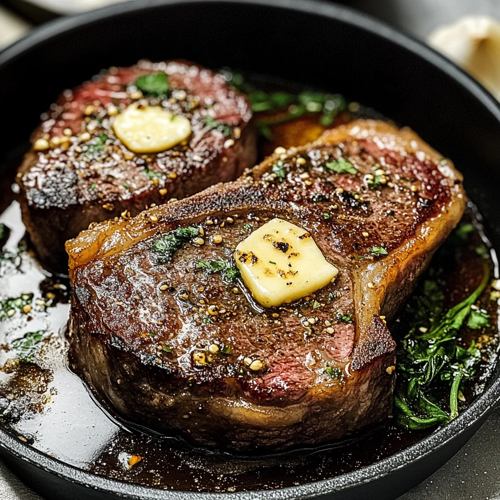 Ribeye Steak (Pan Seared)