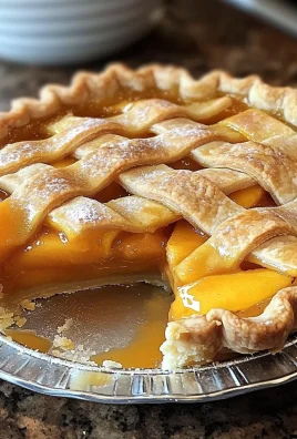 Southern Peach Pie Recipe from Scratch