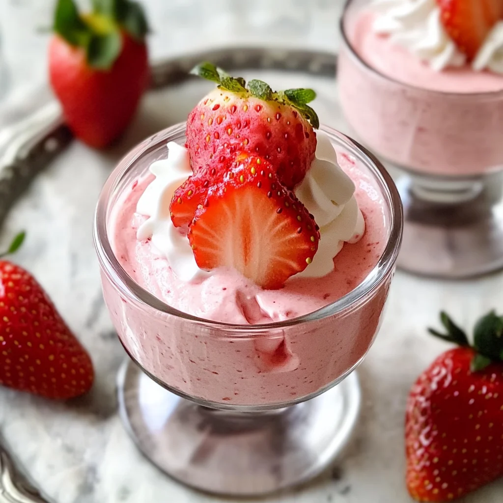 Strawberry Mousse