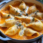 Stuffed Shells With Pumpkin Cream Sauce