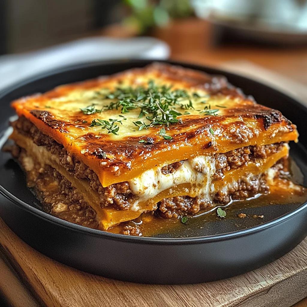 Sweet Potato Greek Moussaka