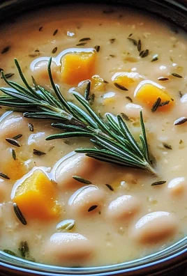 White Bean and Rosemary Soup
