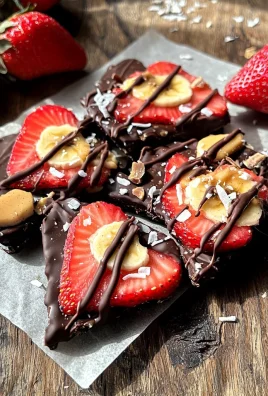 4-ingredient Strawberry Banana Bark