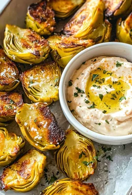 Air Fryer Artichoke Hearts with Garlic Aioli (Keto and Low Carb)