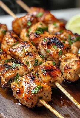 Air Fryer Chicken Skewers -Tender and Juicy!