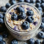 Blueberry Overnight Oats (Easy & Healthy)