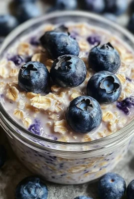 Blueberry Overnight Oats (Easy & Healthy)