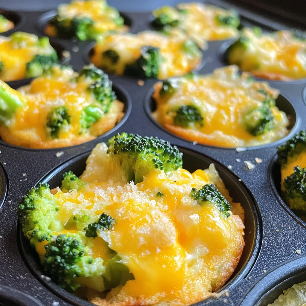 Broccoli Cheese Cups