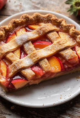 Brown Butter Strawberry Peach Pie
