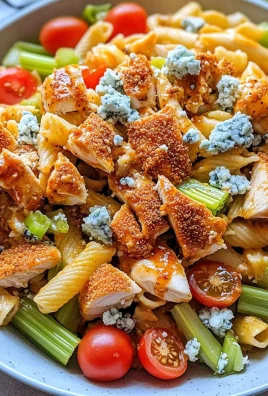 Buffalo Chicken Pasta Salad