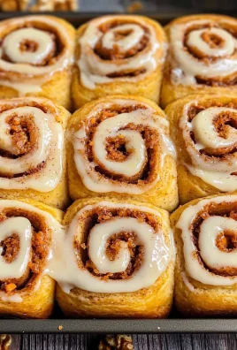 Carrot Cake Cinnamon Rolls