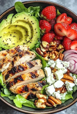 Chicken Strawberry Salad Bowls for Beautiful Clean Eats!