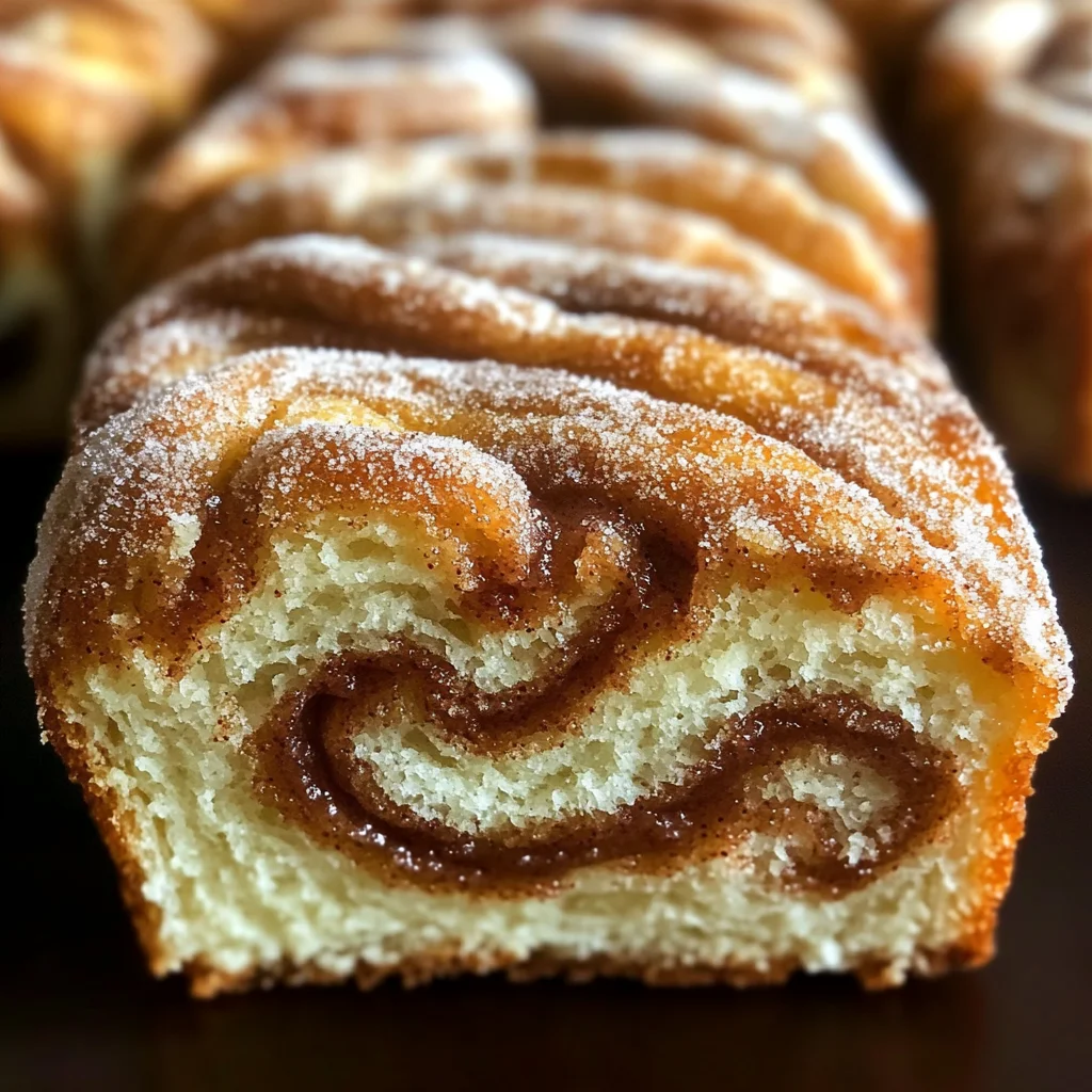Cinnamon Swirl Donut Bread