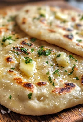 Cottage Cheese Garlic Naan (High Protein, No Yeast!)