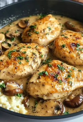 Creamy Chicken Marsala