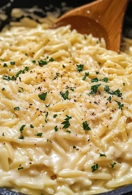 Creamy Garlic Parmesan Orzo