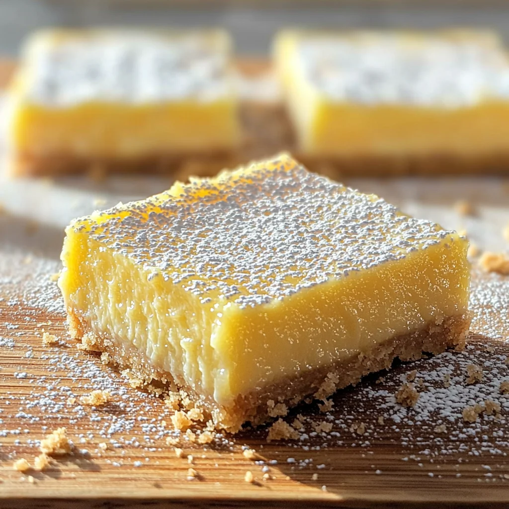 Creamy Lemon Squares