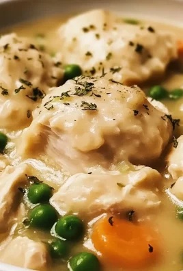 Crockpot Chicken and Dumplings Recipe with Easy Biscuits