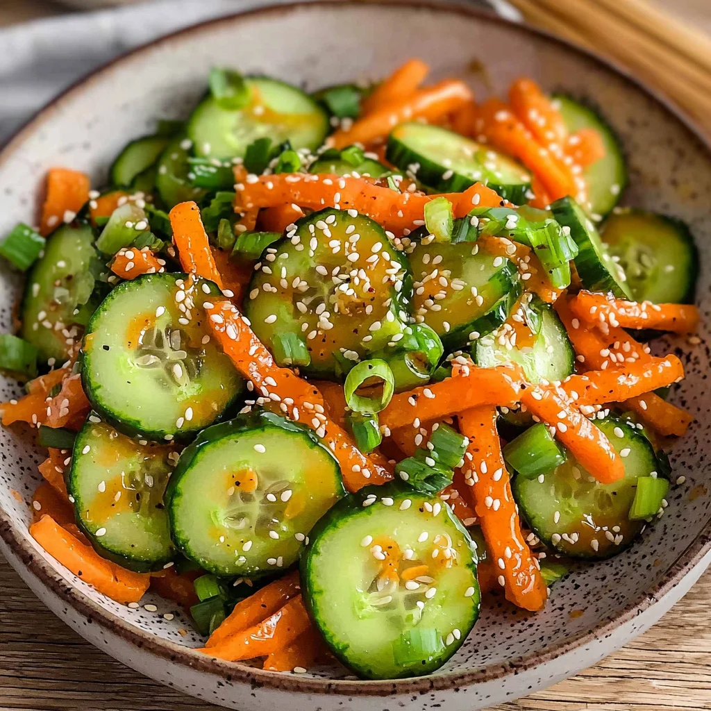 Cucumber Carrot Salad Recipe