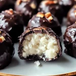 Dark Chocolate Coconut Bites