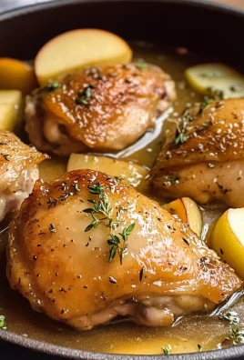 Delicious Chicken Normandy Recipe with Apple Cider and Sage