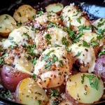 Delicious Garlic Parmesan Crockpot Chicken and Potatoes
