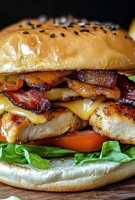 Delicious Honey Mustard BLT Chicken Sliders