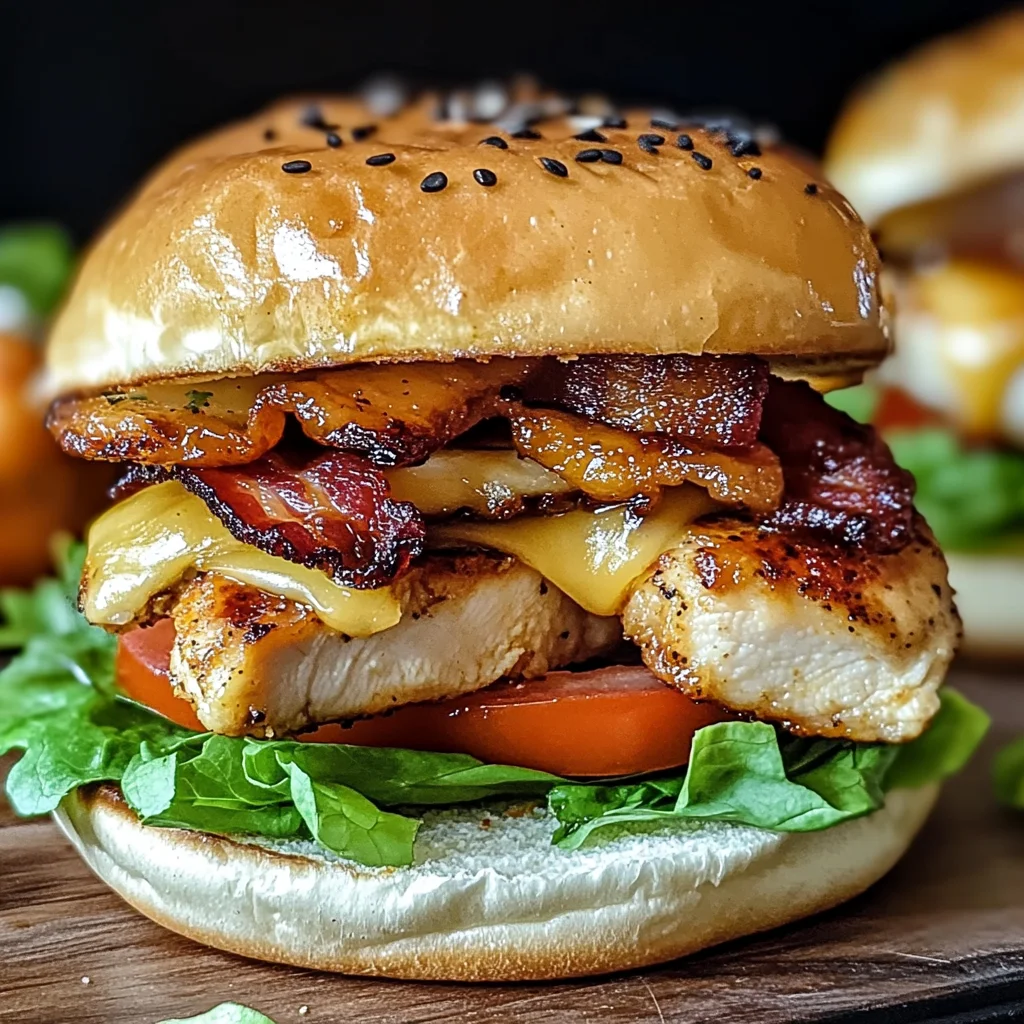 Delicious Honey Mustard BLT Chicken Sliders