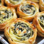 Delicious Spinach Artichoke Swirls: Easy Puff Pastry Recipe