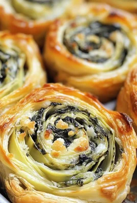 Delicious Spinach Artichoke Swirls: Easy Puff Pastry Recipe