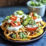 Delicious Tasty Rotisserie Chicken Tostadas Ready in 15 Minutes