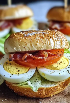 Easter BLT Egg Sliders