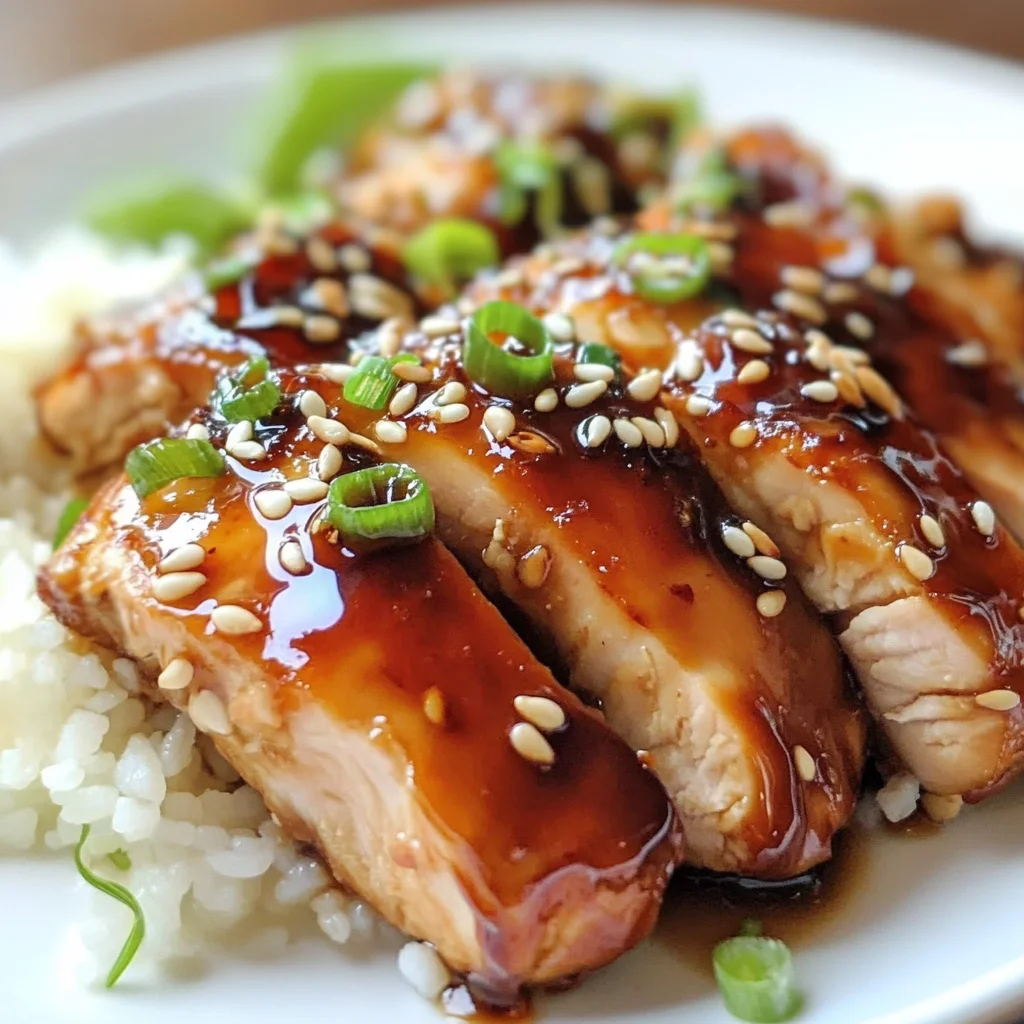 Easy Baked Teriyaki Chicken
