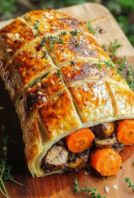 Easy Carrot Wellington With Pureed Mushroom Pâté