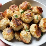 Easy Chicken Meatballs