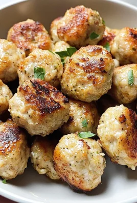 Easy Chicken Meatballs