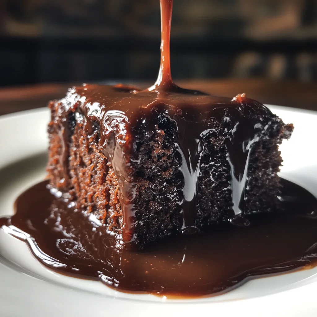 Easy Chocolate Sticky Toffee Pudding Recipe with Rich Sauce