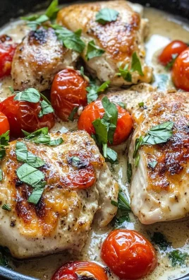 Easy Creamy Garlic Chicken Skillet