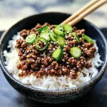 Easy Korean Ground Beef Bowl Recipe Ready in 20 Minutes