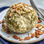 Easy Olive Coasted Cheese Ball