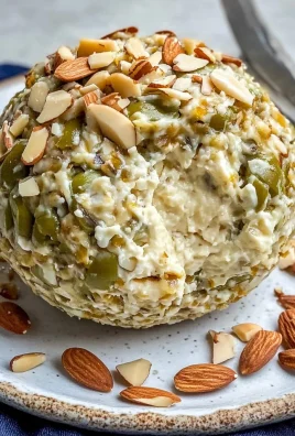 Easy Olive Coasted Cheese Ball