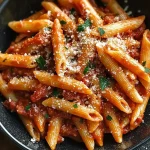 Easy Spicy Arrabbiata Pasta (20-Minutes)