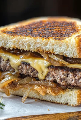 French Onion Patty Melt