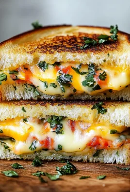 Gourmet Grilled Cheese Sandwich