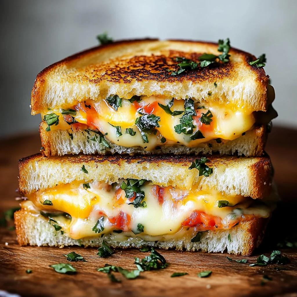 Gourmet Grilled Cheese Sandwich