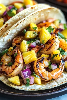 Grilled Shrimp Tacos with Pineapple Salsa