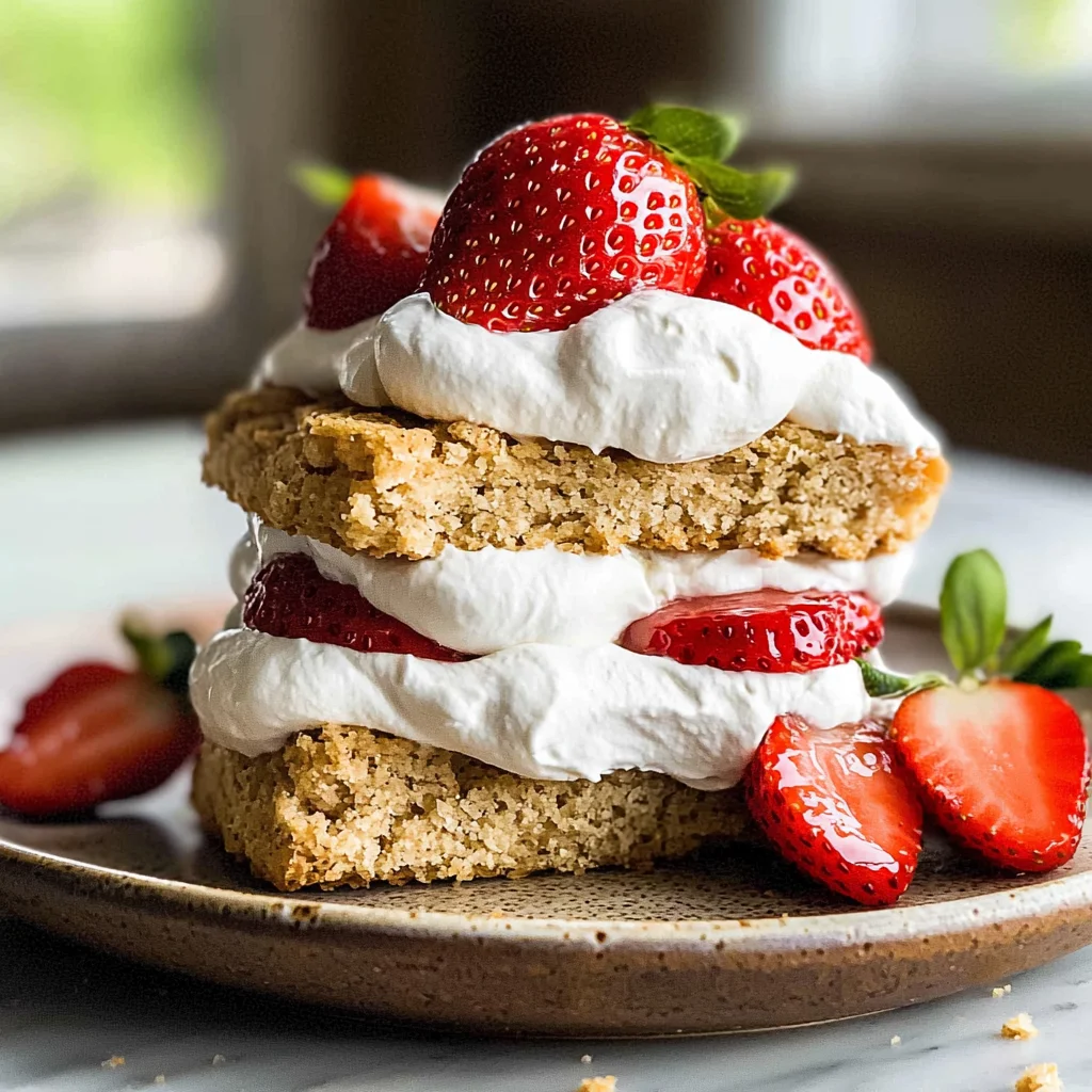 Healthy Strawberry Shortcake Recipe