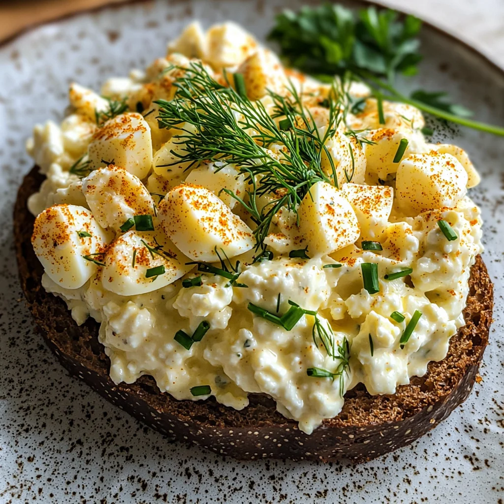 High-Protein Cottage Cheese Egg Salad