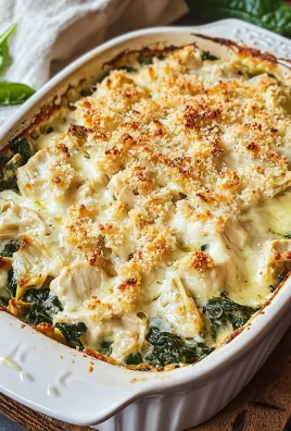 High-Protein Spinach and Artichoke Chicken Casserole: An Incredible Ultimate Meal