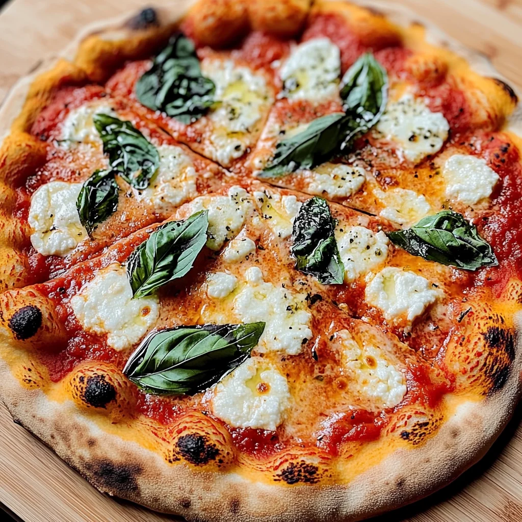 Homemade Margherita Pizza